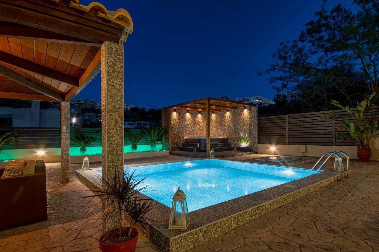 Maria'S Luxurious Villa In Koskinou Koskinou  エクステリア 写真